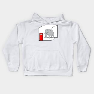 Elephant In The Room Kids Hoodie